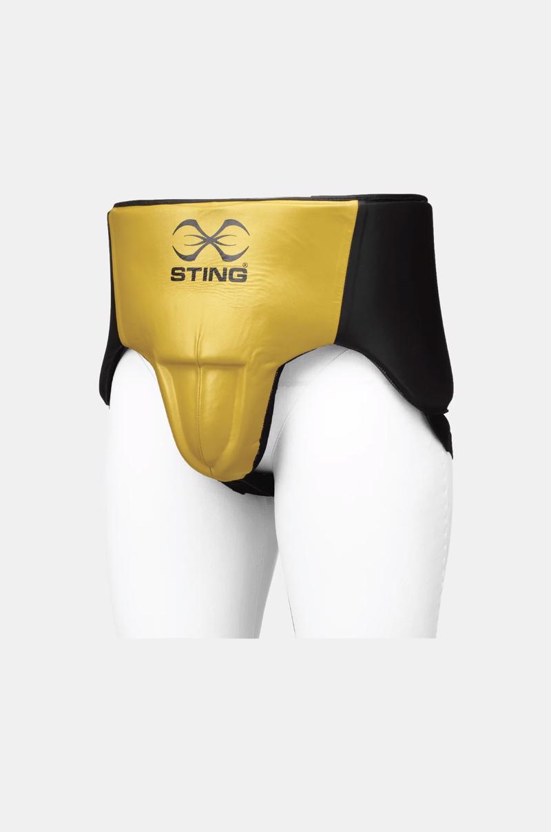 Sting Sports Pro Leather Abdominal Guard